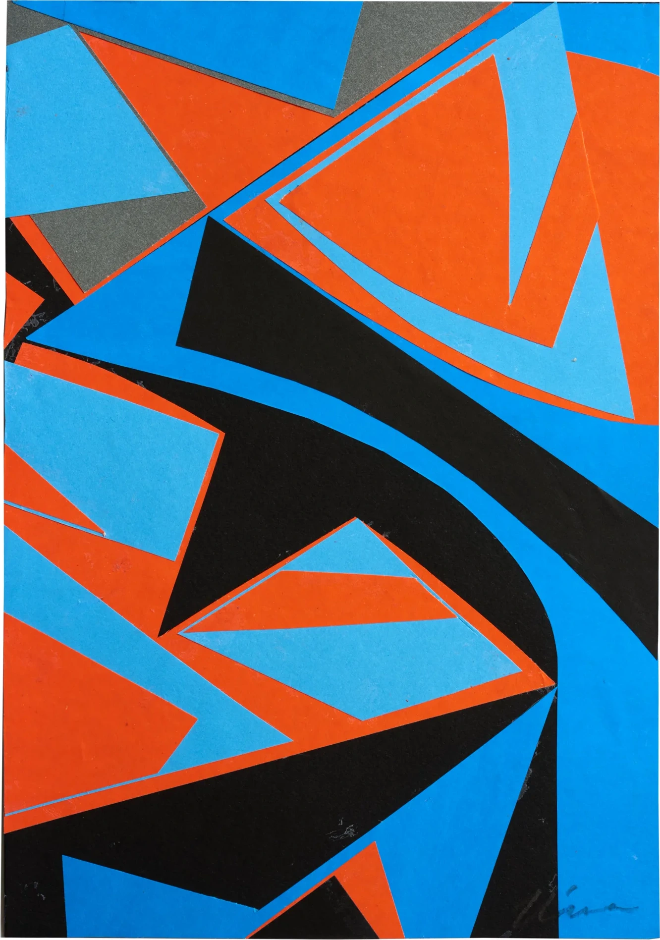 Colour Vision 1 collage by Kika Pierides