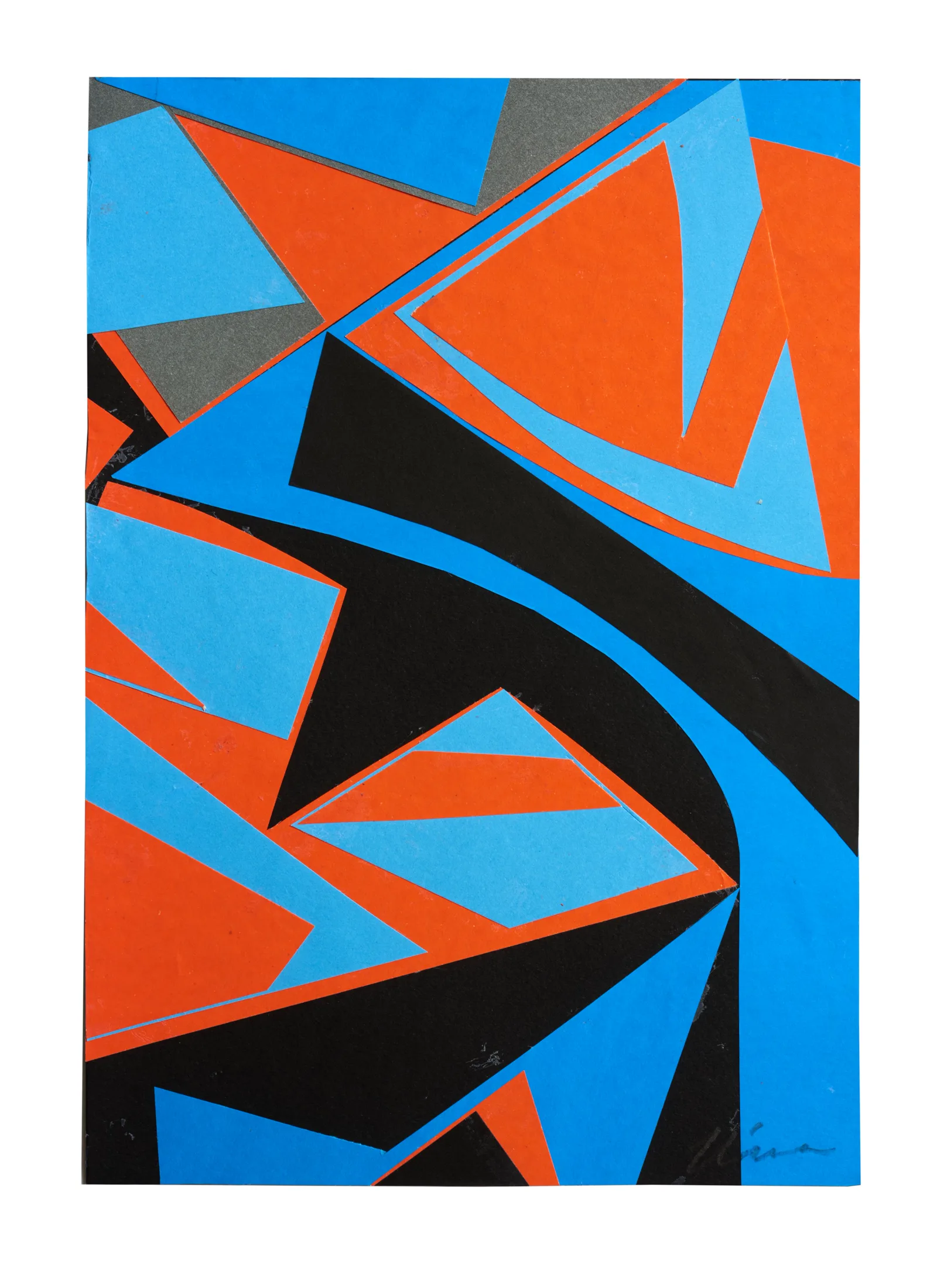 Colour Vision 1 collage by Kika Pierides